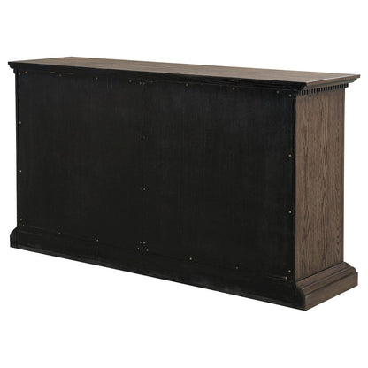 Ridgewell 2-drawer 4-door Dining Server Dark Oak