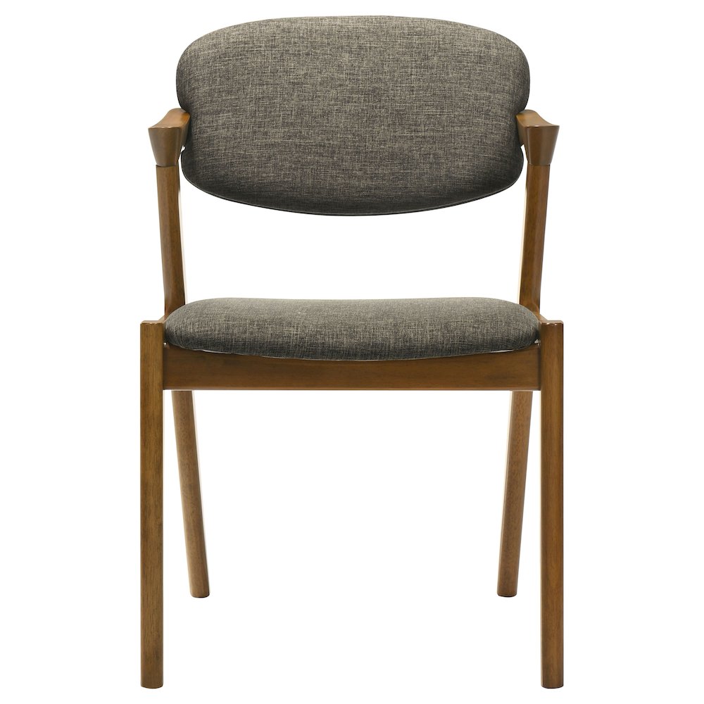Farmhouse Dining Chairs – Wooden Kitchen Chairs Set of 2 with Padded Seat