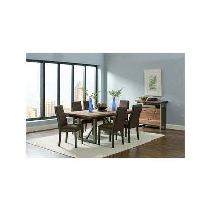 Spring Creek 7-piece Rectangular Dining Table Set Taupe