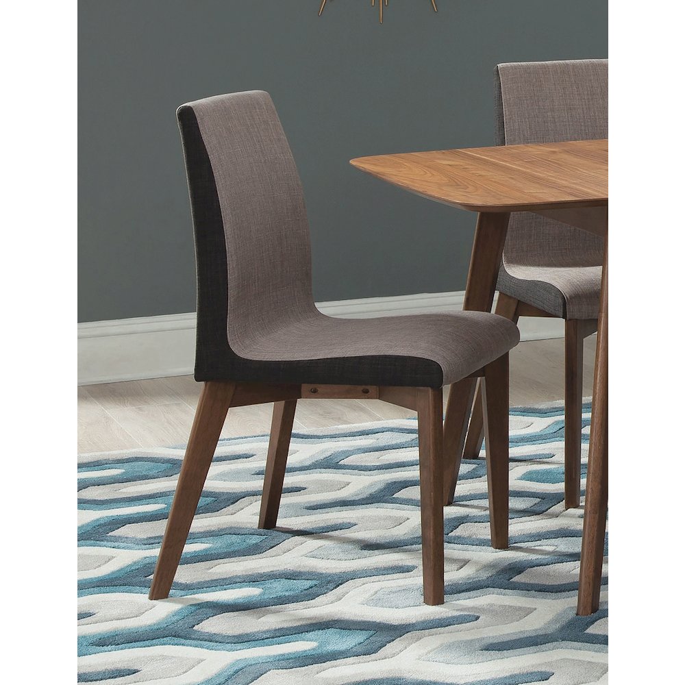 Redbridge Upholstered Dining Side Chair Walnut (Set of 2)