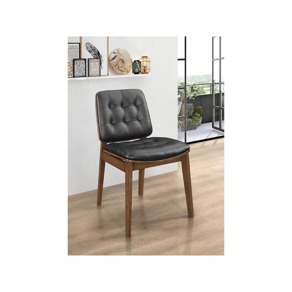 Redbridge Upholstered Dining Side Chair Walnut (Set of 2)
