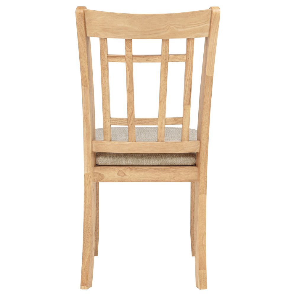 Lavon Wood Dining Side Chair Grey and Light Oak (Set of 2)