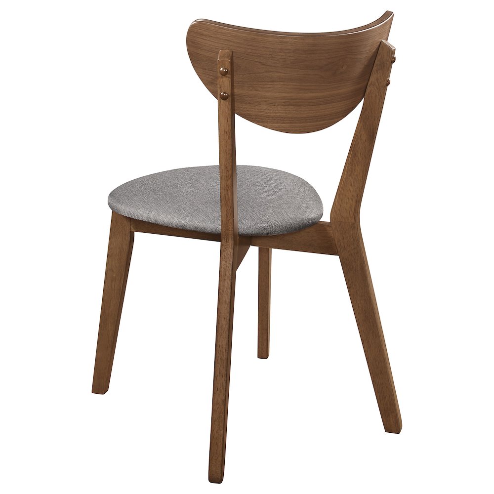 Alfredo 5-piece Butterfly Leaf Dining Set Natural Walnut