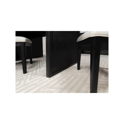 Brookmead 100-inch Extension Leaf Dining Table Black