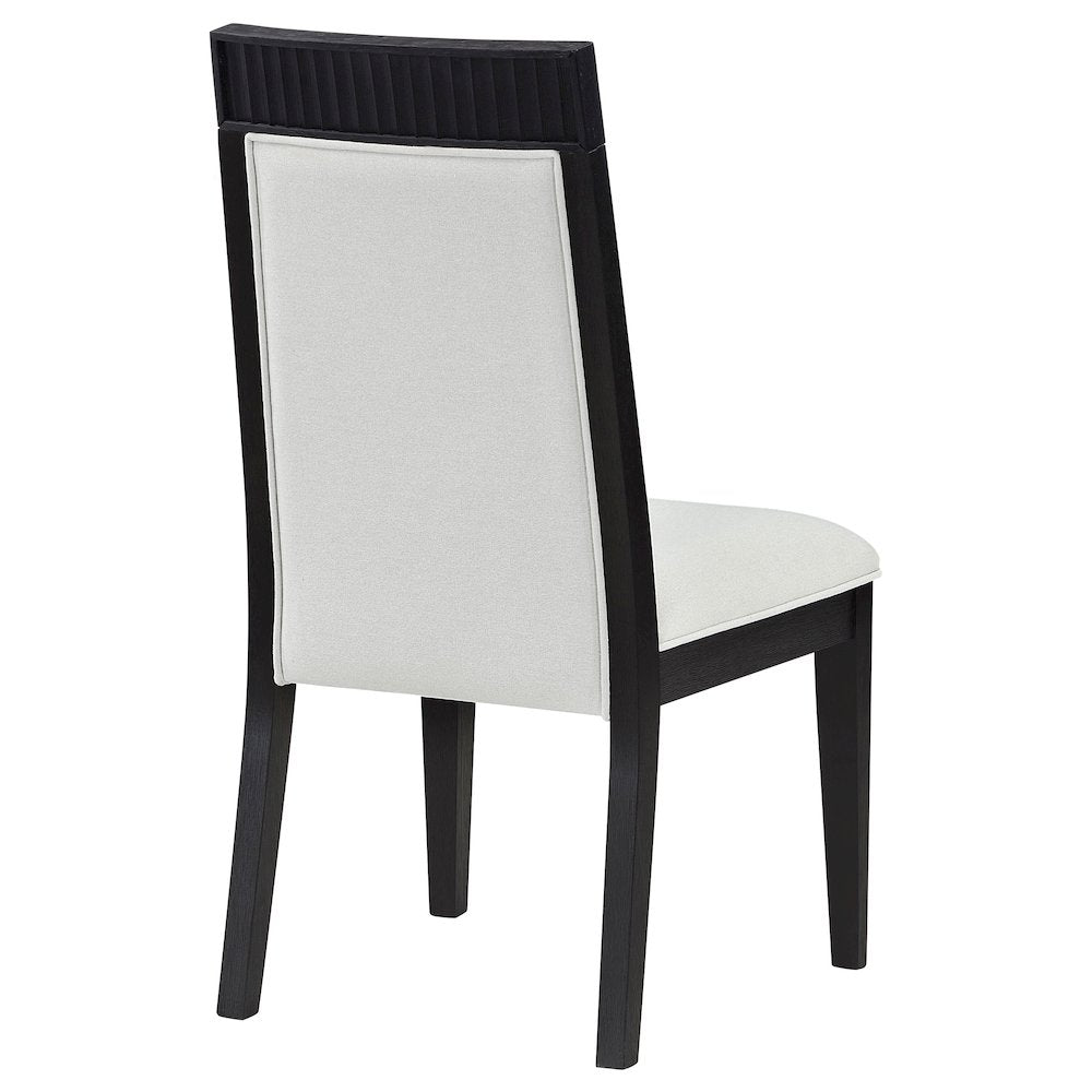 Brookmead Dining Side Chair Grey and Black (Set of 2)