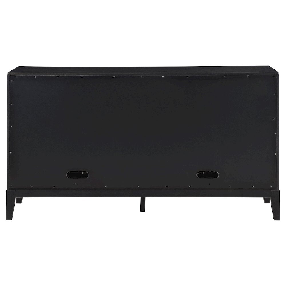 Brookmead 4-door Sideboard Buffet Storage Cabinet Black