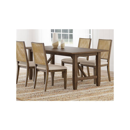 Matisse Rectangular 94-inch Wood Dining Table Light Brown
