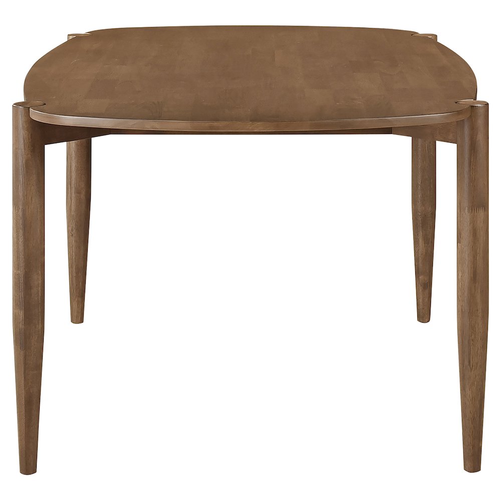 Dortch Oval 63-inch Solid Wood Dining Table Walnut