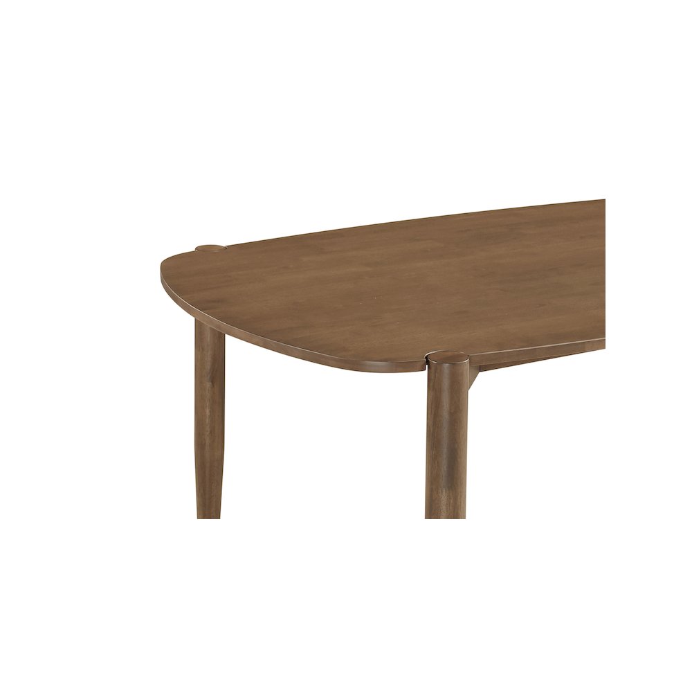 Dortch 7-piece Oval Solid Wood Dining Set Walnut