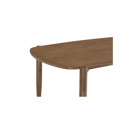 Dortch 7-piece Oval Solid Wood Dining Set Walnut