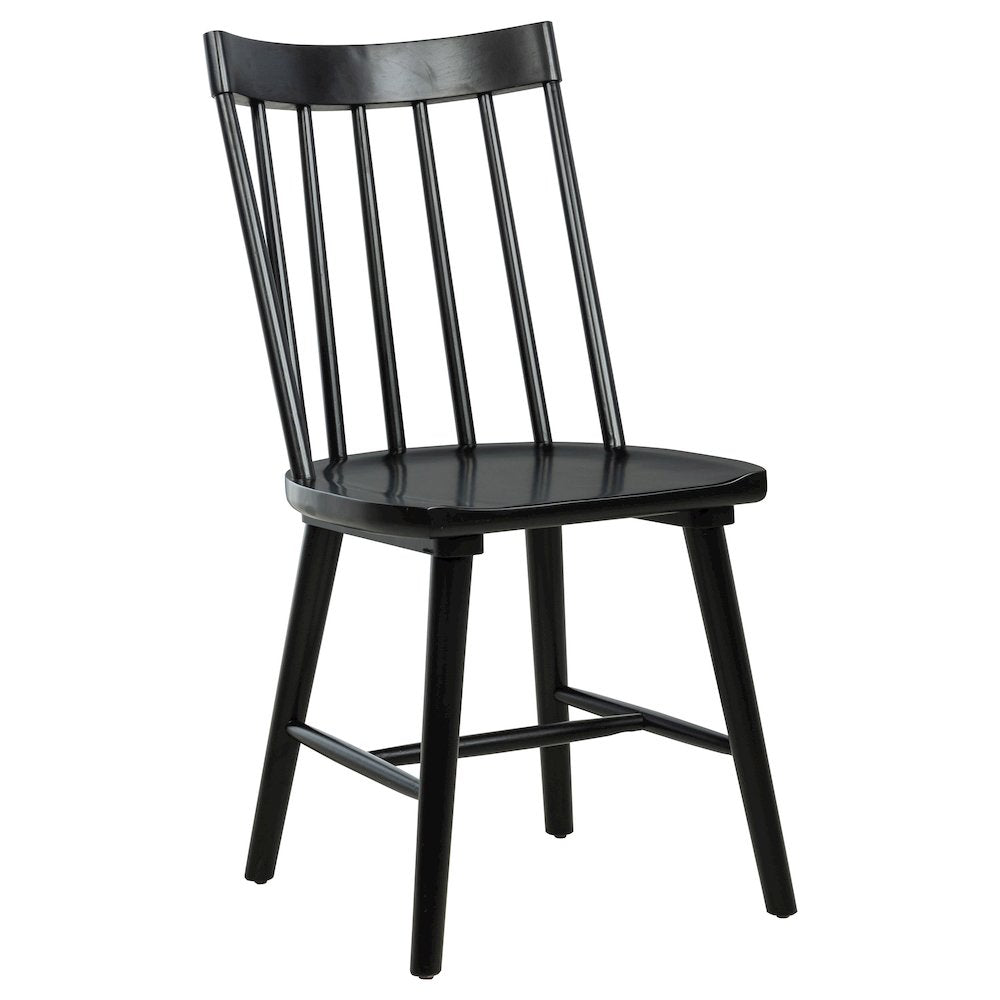 Middleton 6-piece Extension Leaf Dining Set Brown and Black