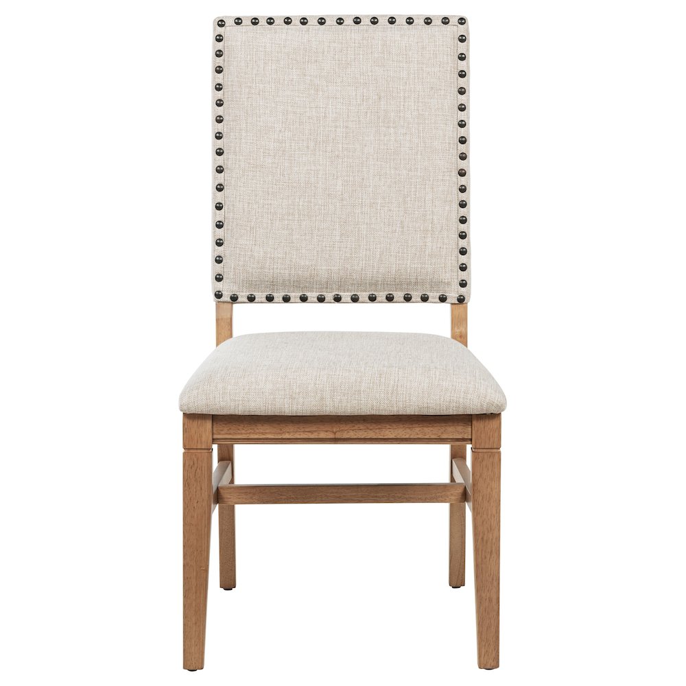 Middleton Upholstered Dining Side Chair Beige (Set of 2)