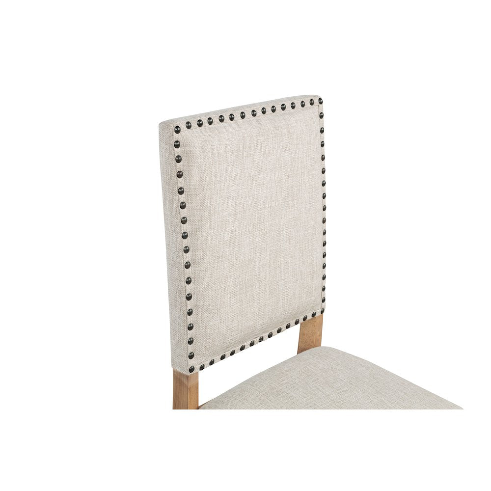Middleton Upholstered Dining Side Chair Beige (Set of 2)