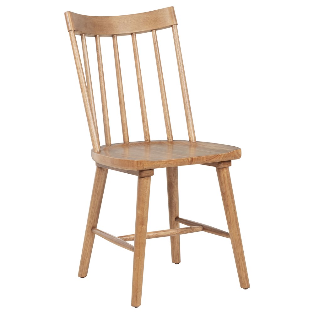 Middleton Solid Wood Dining Side Chair Brown (Set of 2)