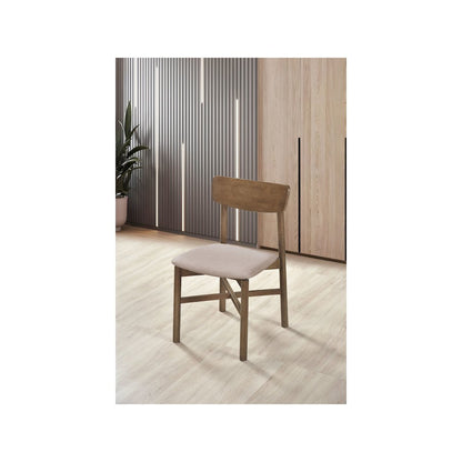 Parkridge Dining Side Chair Natural Walnut (Set of 2)