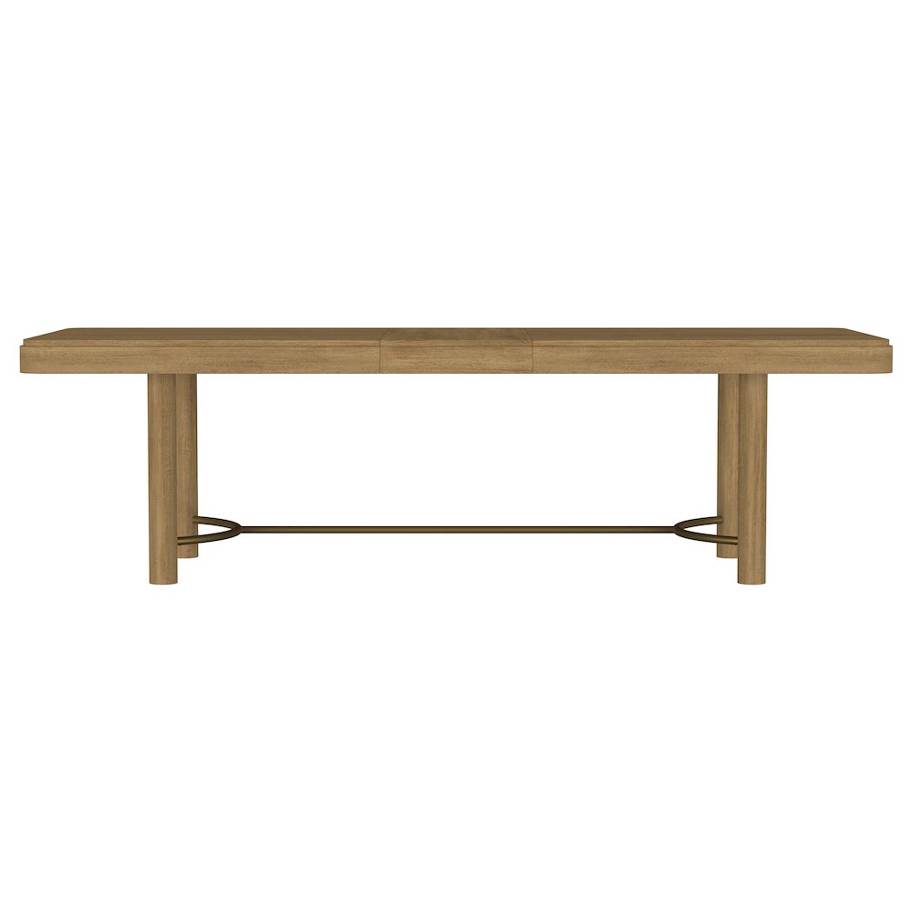 Arini 5-piece Extension Leaf Dining Table Set Sand Wash
