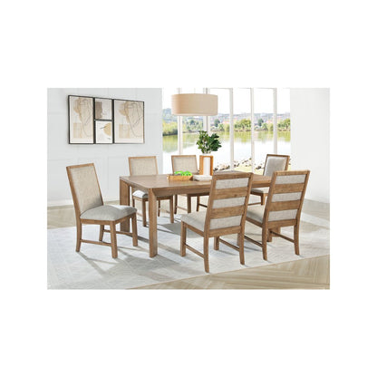 Bruner Upholstered Dining Side Chair Brown (Set of 2)