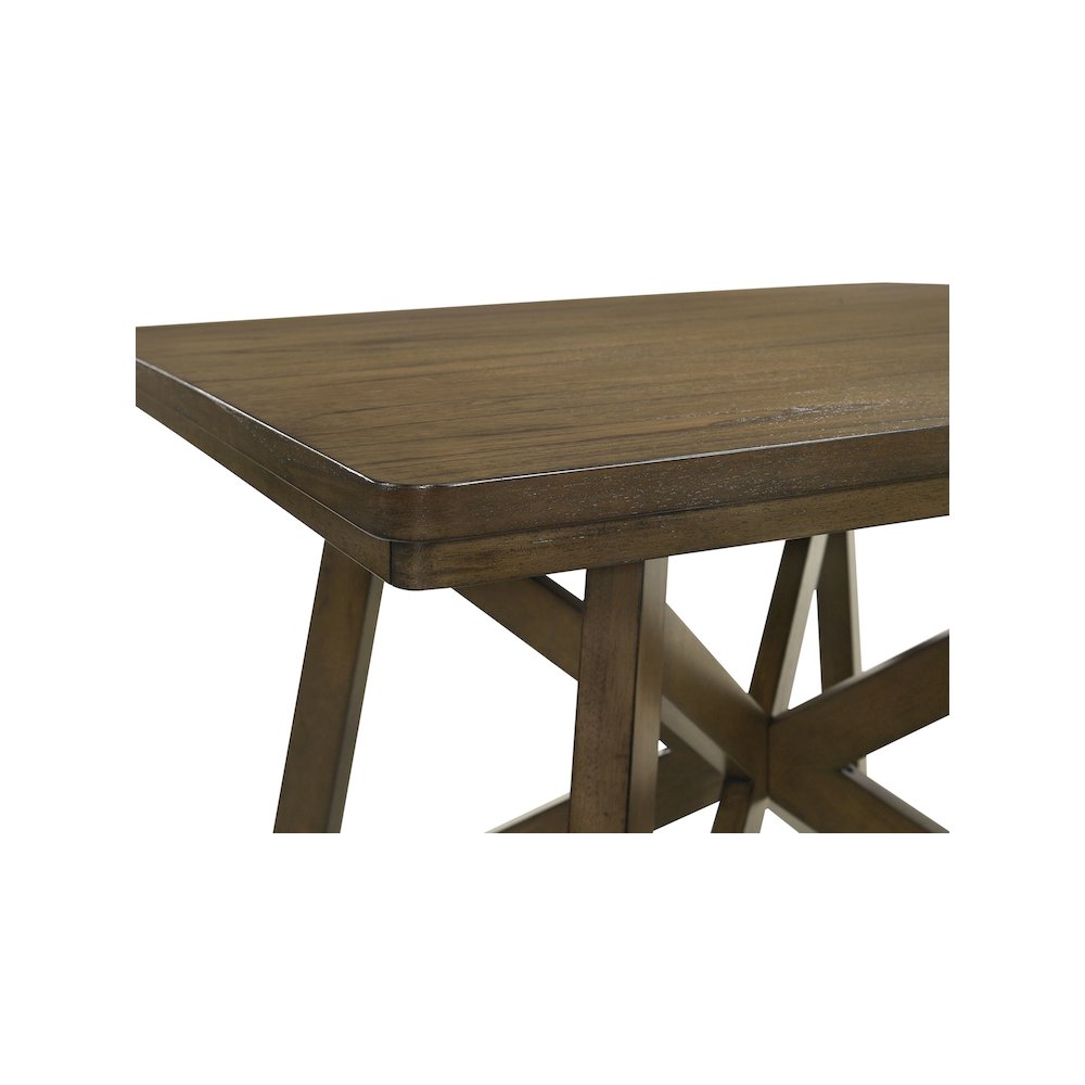 Canfield 5-piece 47-inch Counter Height Dining Set Brown