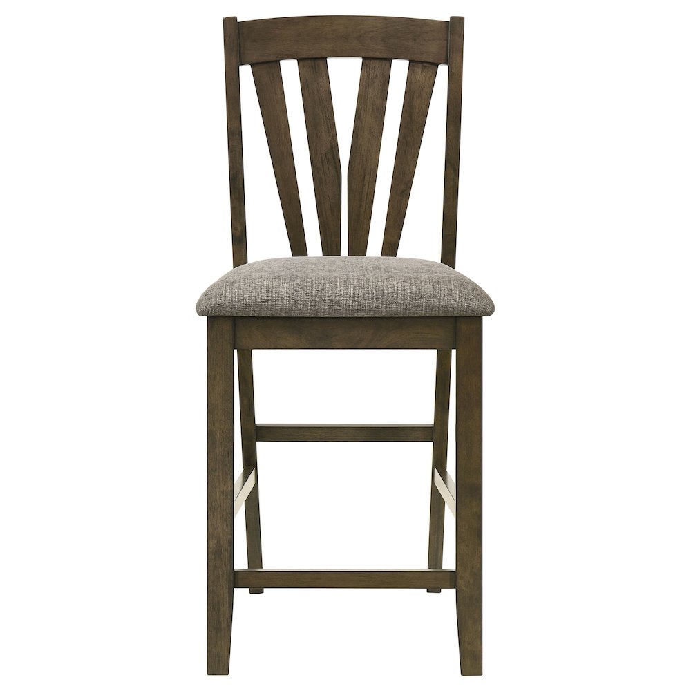 Canfield Counter Height Dining Side Chair Brown (Set of 2)
