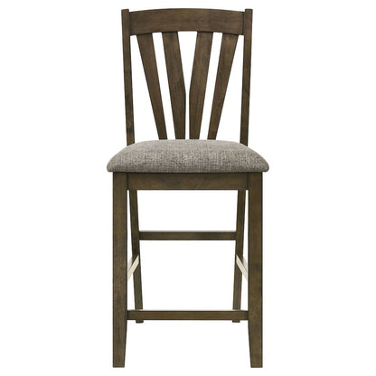 Canfield Counter Height Dining Side Chair Brown (Set of 2)