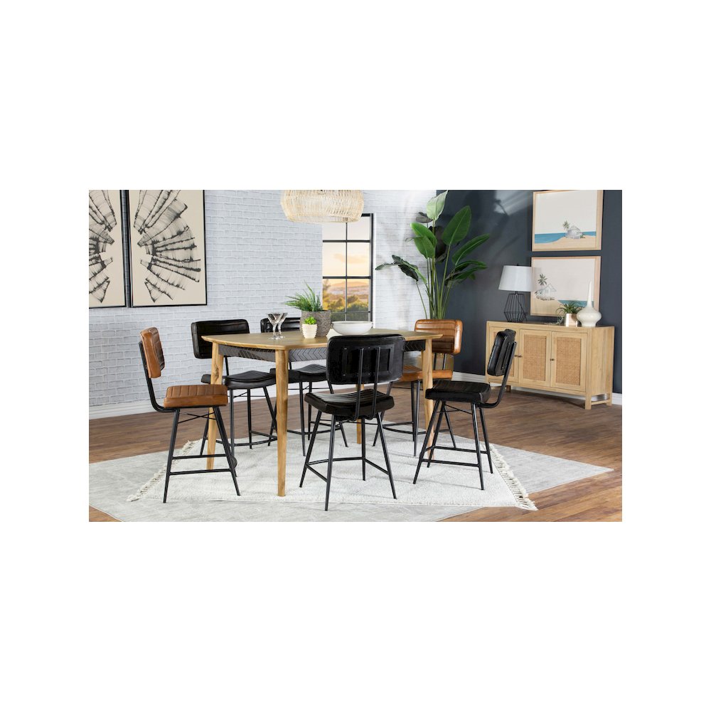 Partridge 60-inch Counter Height Dining Table Sheesham