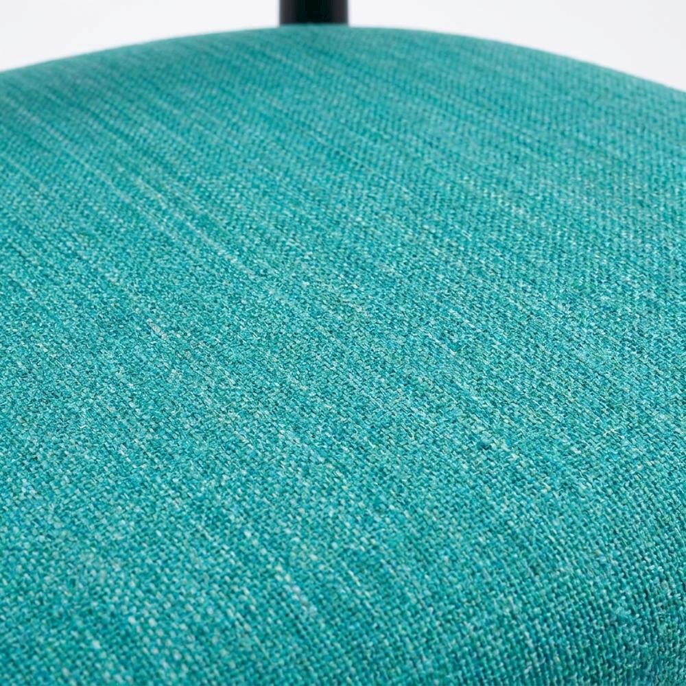 Upholstered Counter Stool, Kitchen Island Chair, Green, Set of 2