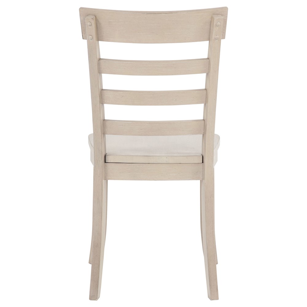 Orrison Ladder Back Dining Side Chair Linen (Set of 2)