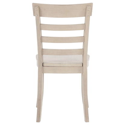 Orrison Ladder Back Dining Side Chair Linen (Set of 2)