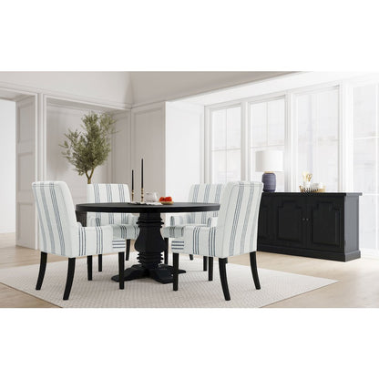 Herran Upholstered Dining Side Chair Beige