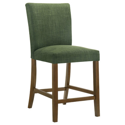 Paxton Upholstered Counter Height Dining Chair Green (Set of 2)