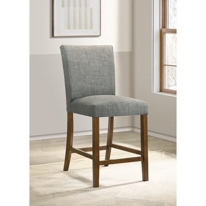 Paxton Upholstered Counter Height Dining Chair Grey (Set of 2)