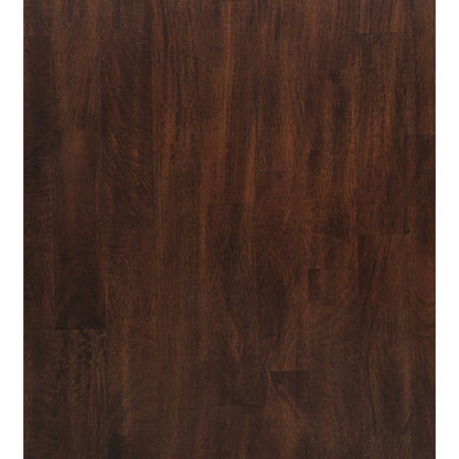 Barton 5-piece Round Wood Dining Table Set Dark Brown