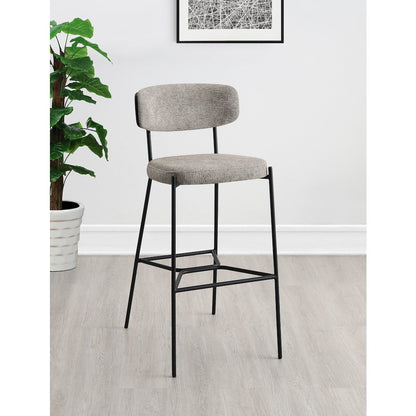 Elison Pub Height Bar Stool Light Brown (Set of 2)