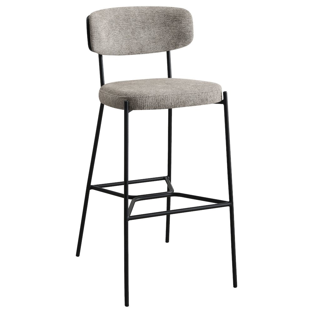 Elison Pub Height Bar Stool Light Brown (Set of 2)