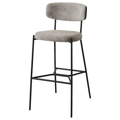 Elison Pub Height Bar Stool Light Brown (Set of 2)