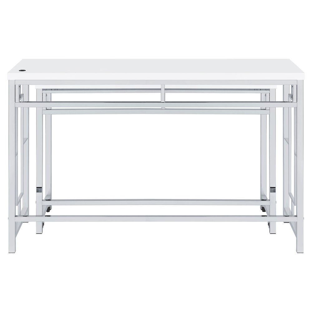 Jackson 4-piece Multipurpose Counter Height Table Set White