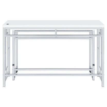 Jackson 4-piece Multipurpose Counter Height Table Set White