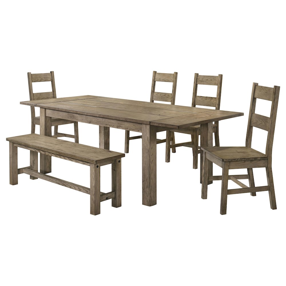 Cardova 6-piece Extension Table Dining Set Vineyard Oak