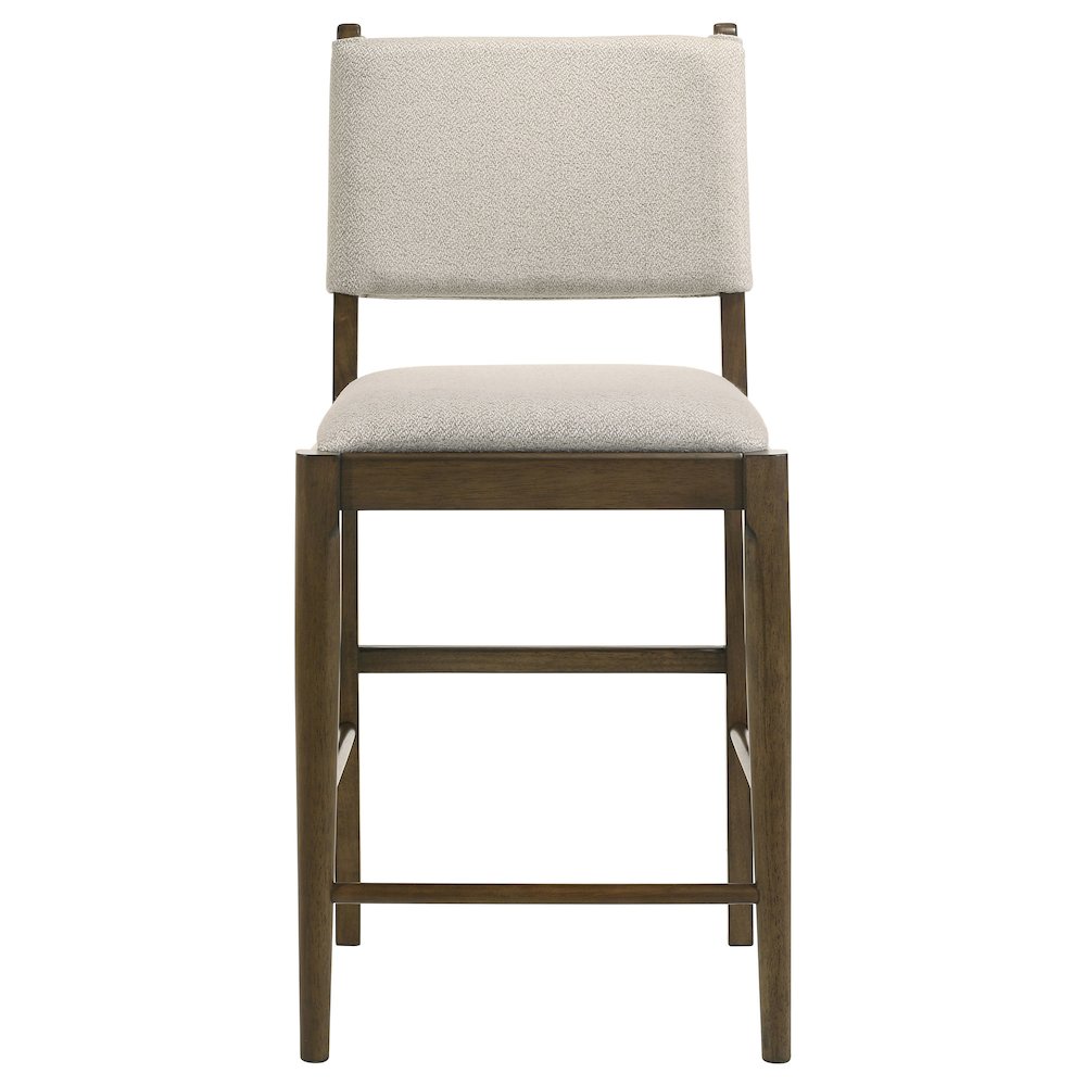 Ottowa Upholstered Counter Side Chair Brown (Set of 2)