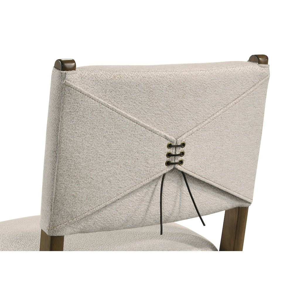 Ottowa Upholstered Counter Side Chair Brown (Set of 2)