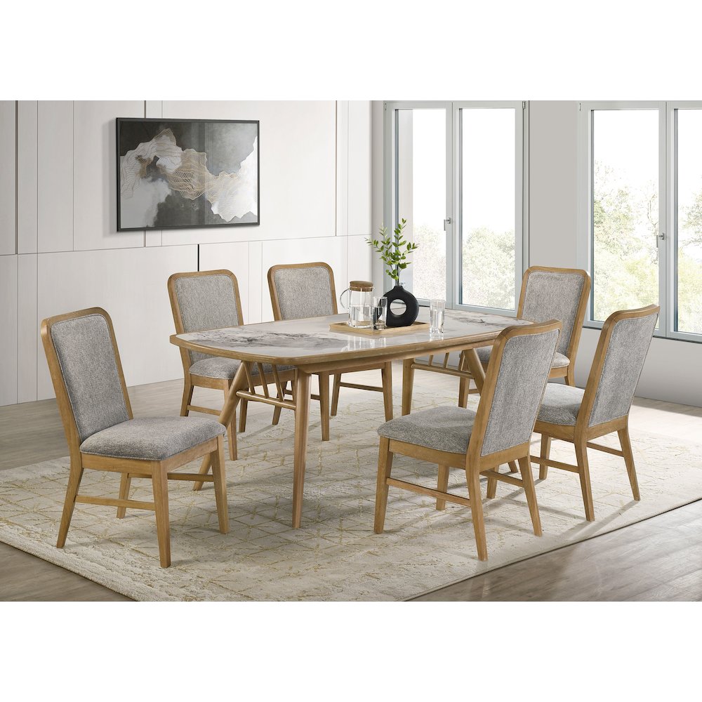 Croyden Dining Side Chair Weathered Natural (Set of 2)
