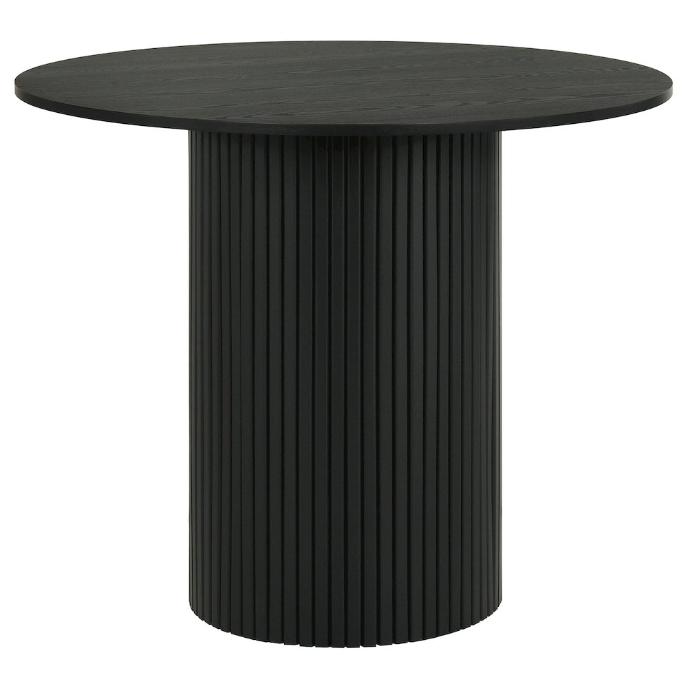 Hamlyn 5-piece Round Wood Counter Height Dining Set Black