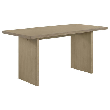Decker 70-inch Rectangular Wood Counter Height Dining Table Natural Oak