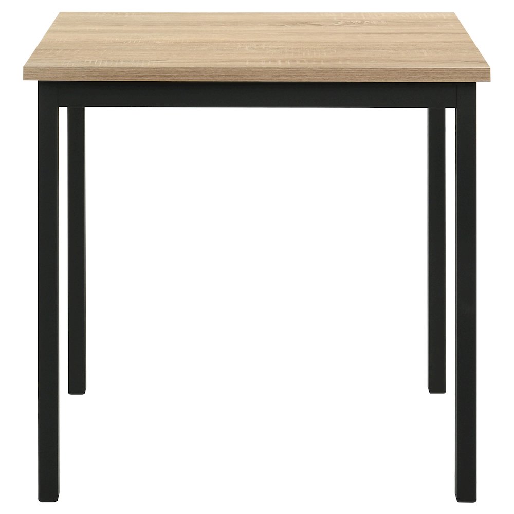 Garza Space Saving Rectangular Dining Table Greige Oak