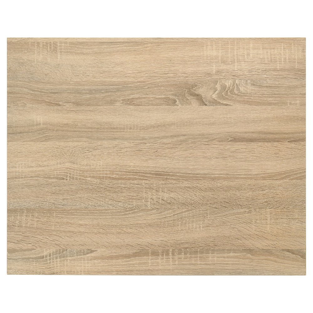 Garza Space Saving Rectangular Dining Table Greige Oak