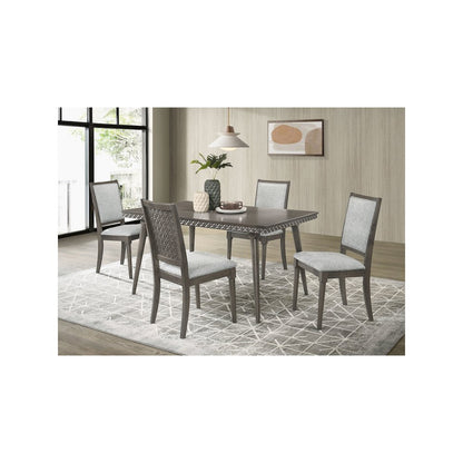Onslow 5-piece 59-inch Rectangular Dining Set Dark Brown