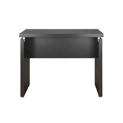 Brown Engineered Wood Writing Desk With Rectangular Shape And Transitional Style
