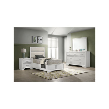 Miranda 4-piece Twin Bedroom Set White