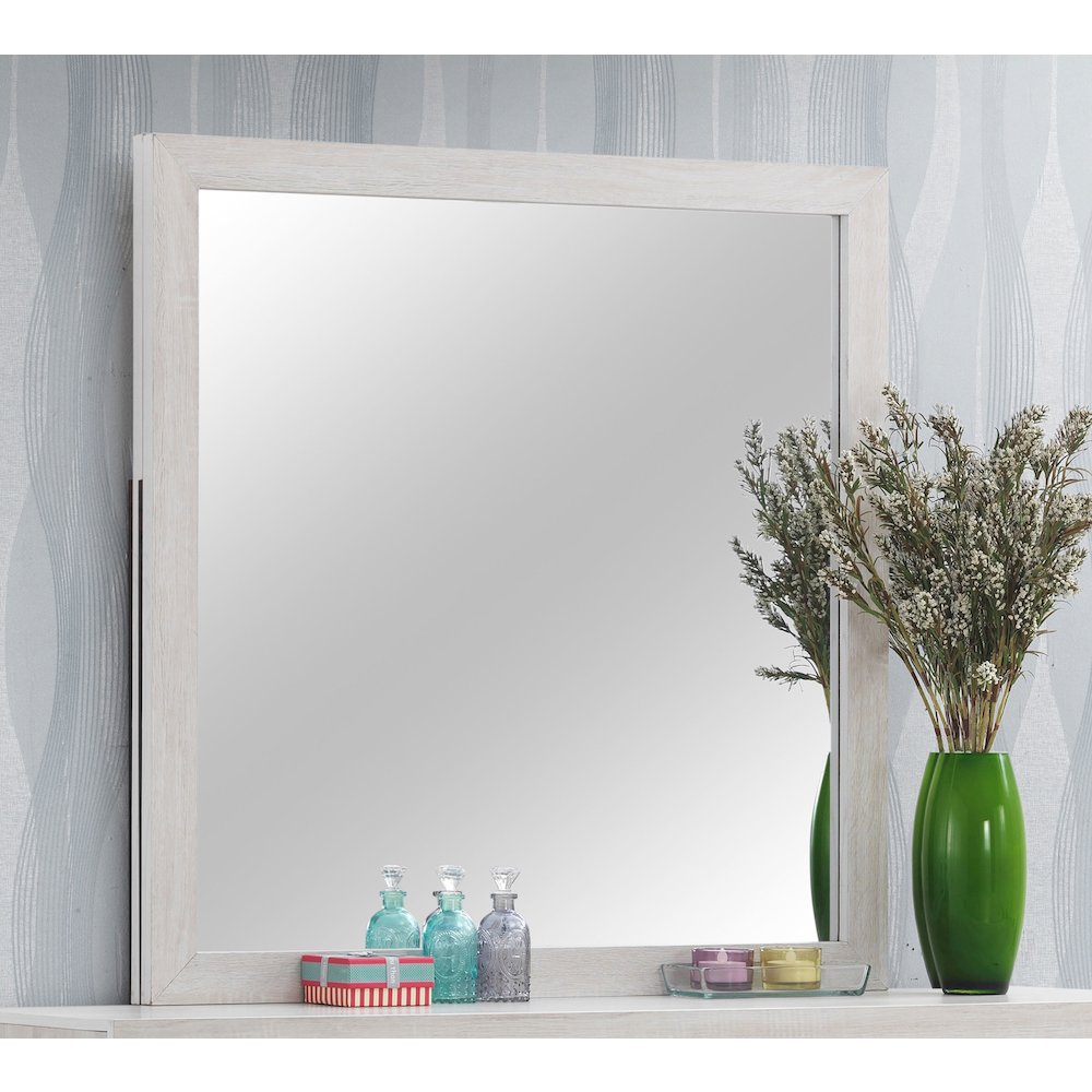 Brantford Dresser Mirror Coastal White