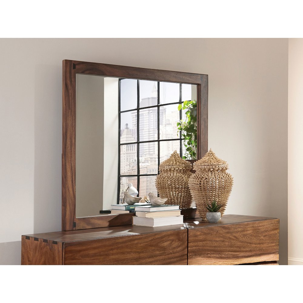 Winslow Dresser Mirror Smokey Walnut